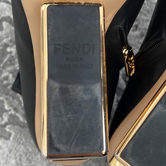 Fendi Leather Ankle Boot - Picture 3 of 4